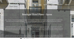 Desktop Screenshot of hotelploes.com